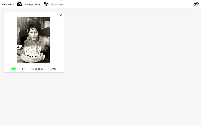 Beställ fotografier