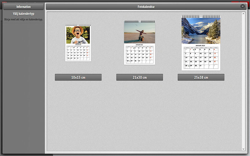 Beställ fotokalender